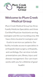 Mobile Screenshot of plumcreekmedicalgroup.com